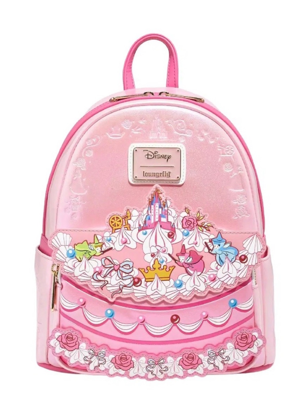 Disney Loungefly Sleeping Beauty Aurora Cake Mini Backpack -